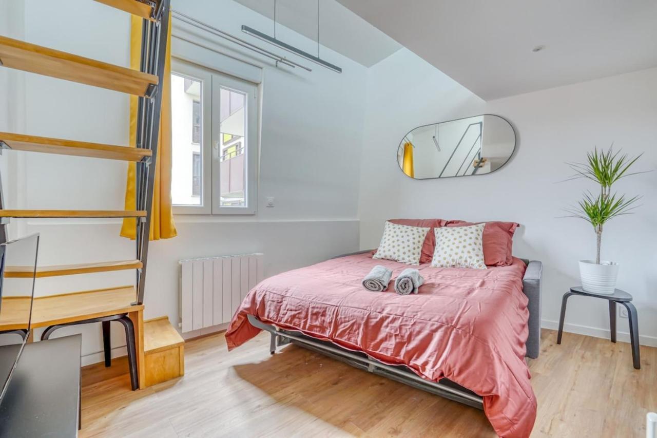 Studio Mezzanine 3-4 Pers Tout Equipe Wifi Lejlighed Montreuil  Eksteriør billede