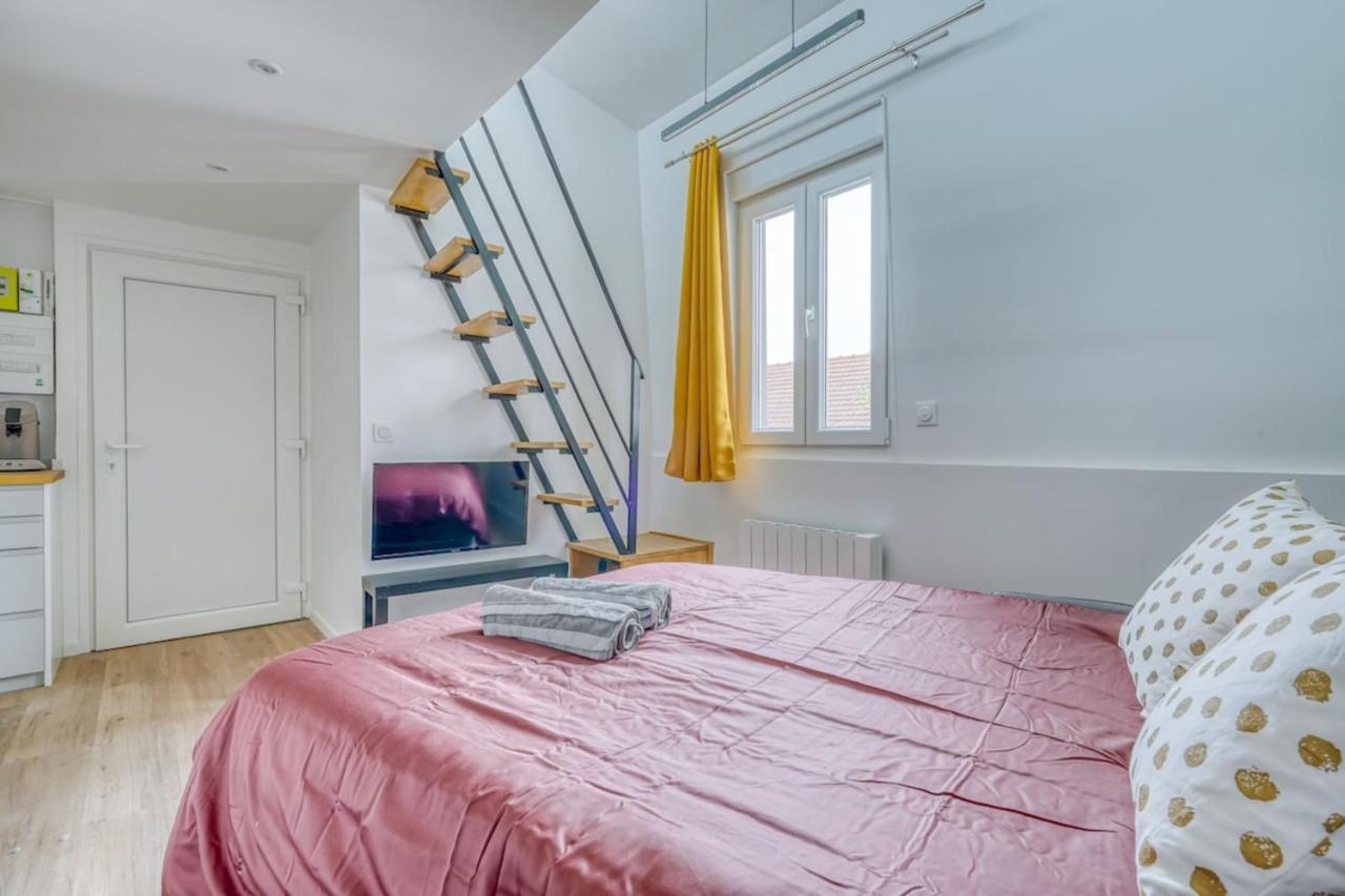 Studio Mezzanine 3-4 Pers Tout Equipe Wifi Lejlighed Montreuil  Eksteriør billede